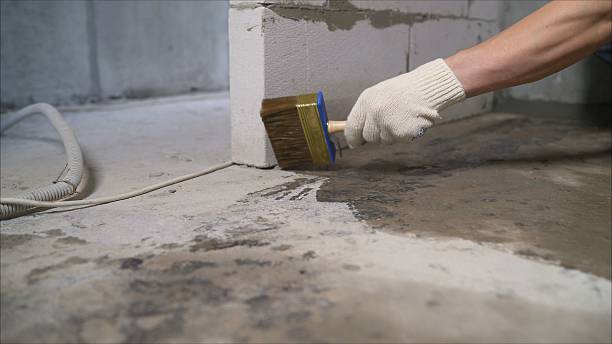 Crawl space vapor barrier installation in Lithopolis, OH